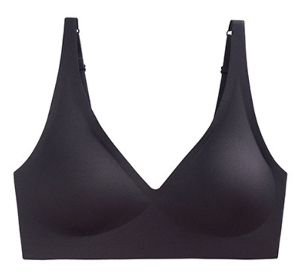 Plus Size Sexy Lingerie Womens Side Breast Push Up Bra Deep V Bra Support Bras